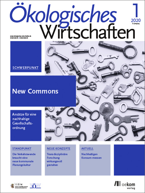 					Ansehen Nr. 1 (2020): New Commons
				