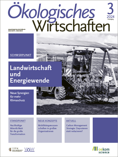 					Ansehen Bd. 39 Nr. 3 (2024): Landwirtschaft und Energiewende
				